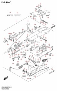 DF40A From 04004F-710001 (E34-Italy)  2017 drawing TILLER HANDLE (DF50ATH:E01)