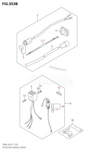 DT40 From 04005K-710001 ()  2017 drawing OPT:ELECTRICAL (MANUAL STARTER) (M-STARTER)