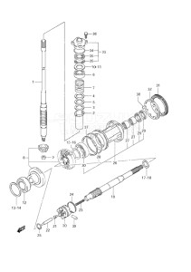 Outboard DF 60 drawing Transmission