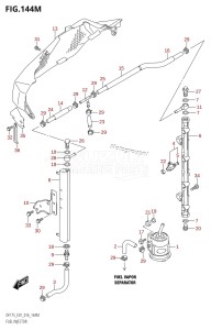 DF175ZG From 17502Z-610001 (E01 E40)  2016 drawing FUEL INJECTOR (DF175TG:E40)