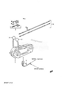 DT140 From 14002-300001 till 305081 ()  1983 drawing OPT : REMOTE CONTROL