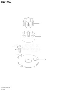 00252F-810001 (2018) 2.5hp P03-U.S.A (DF2.5) DF2.5 drawing OIL PUMP