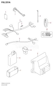 DF70A From 07003F-340001 (E11 E40)  2023 drawing KEY LESS START ((DF70A,DF80A,DF90A,DF100B):E01)