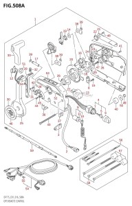 DF175T From 17502F-610001 (E01 E40)  2016 drawing OPT:REMOTE CONTROL (DF150T:E01)