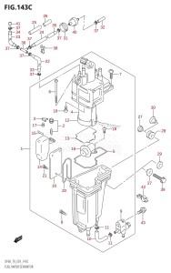 DF70 From 07001F-980001 (E40)  2009 drawing FUEL VAPOR SEPARATOR (K1,K2,K3,K4,K5,K6,K7,K8,K9)