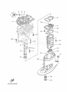 F60LB drawing UPPER-CASING