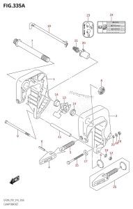 DF20A From 02002F-410001 (P01)  2014 drawing CLAMP BRACKET (DF9.9B:P01)