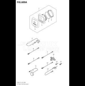 09003F-140001 (2021) 90hp E11 E40-Gen. Export 1-and 2 (DF90ATH    DF90AWQH  DF90AWQH   DF90AWQH    DF90AWQH) DF90A drawing OPT:MULTI FUNCTION GAUGE (SEE NOTE)