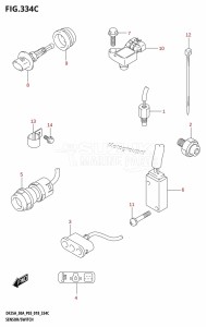 DF30A From 03003F-810001 (P03)  2018 drawing SENSOR /​ SWITCH (DF25ATH,DF30ATH)