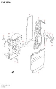 DF100 From 10002F-210001 (E03)  2012 drawing RECTIFIER