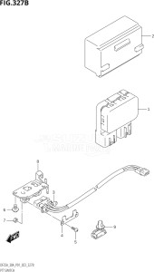 03003F-240001 (2022) 30hp P01 P40-Gen. Export 1 (DF30A    DF30AQ    DF30AR    DF30AT    DF30ATH) DF30A drawing PTT SWITCH (DF25ATH,DF30ATH)