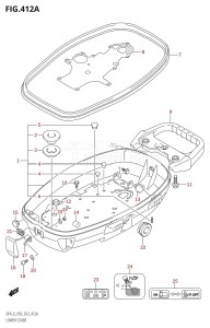 DF6 From 00602F-310001 (P03)  2013 drawing LOWER COVER (DF4:P03)