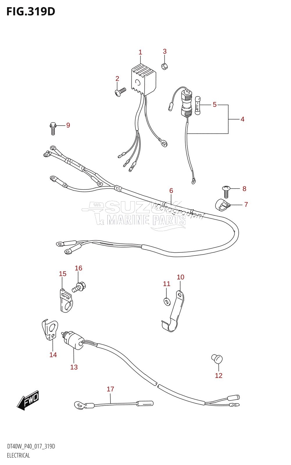 ELECTRICAL (DT40WR:P90)