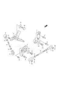 DF 30 drawing Throttle Control Remote Control