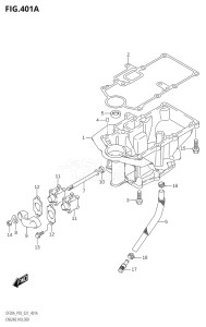 02002F-240001 (2022) 20hp E01 E40-Gen. Export 1 - Costa Rica (DF20A) DF20A drawing ENGINE HOLDER