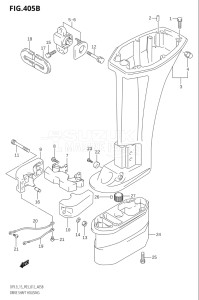 00993F-110001 (2011) 9.9hp P03-U.S.A (DF9.9T  DF9.9TH) DF9.9 drawing DRIVE SHAFT HOUSING (DF9.9TH:P03)