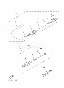 FL150FETX drawing FUEL-SUPPLY-2