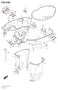 DF175T From 17502F-610001 (E01 E40)  2016 drawing SIDE COVER (DF175TG:E01)