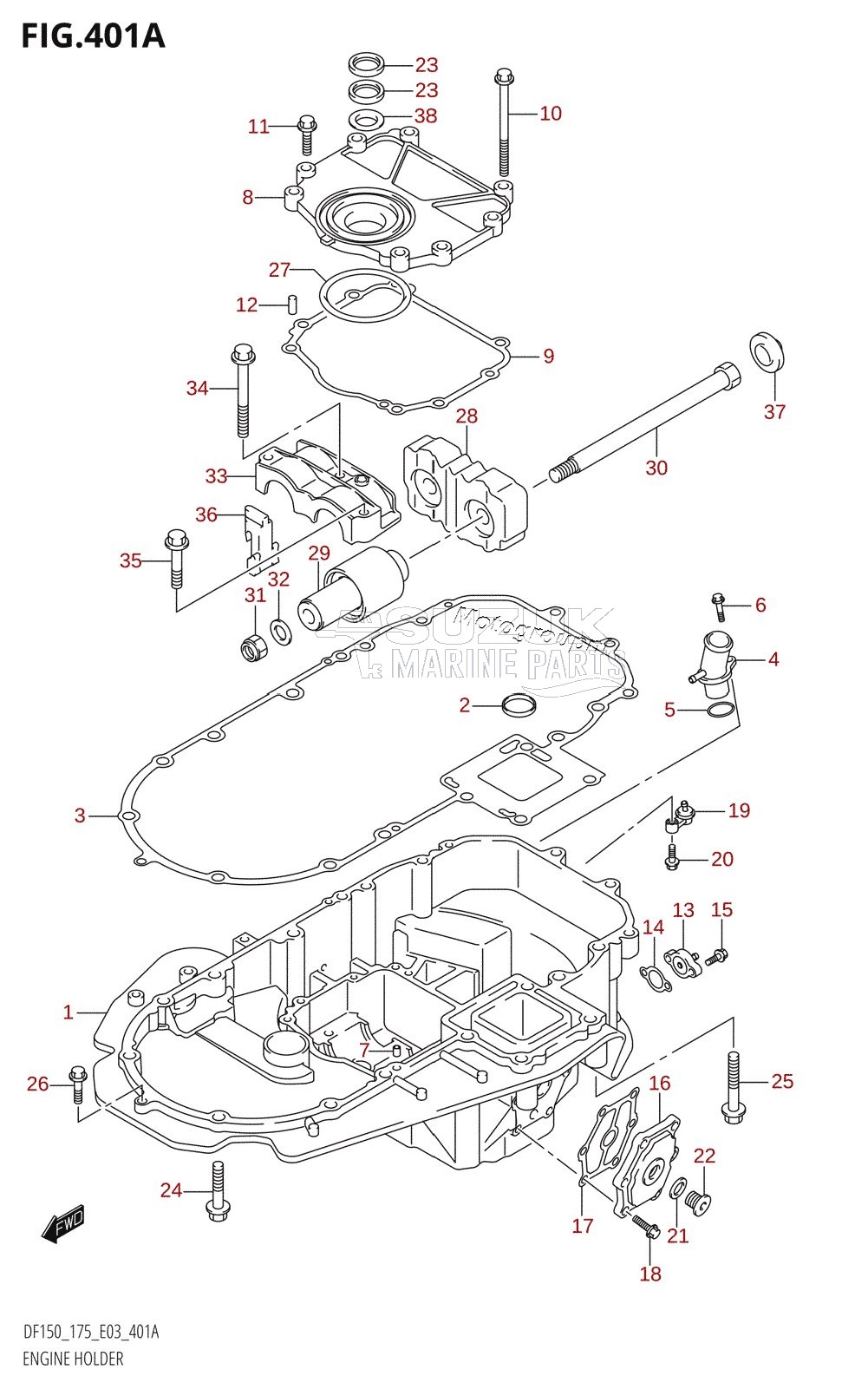 ENGINE HOLDER