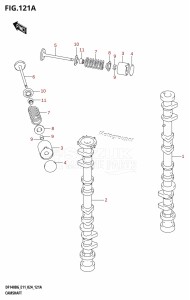 DF140BG From 14004F-440001 (E11 - E40)  2024 drawing CAMSHAFT