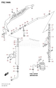 DF175ZG From 17502Z-410001 (E01 E40)  2014 drawing FUEL INJECTOR (DF150T:E01)