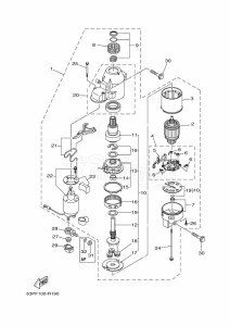 FL150FET drawing STARTER-MOTOR