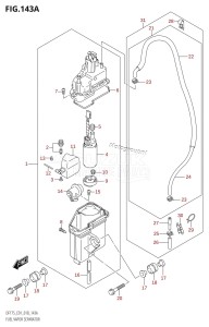 DF175T From 17502F-810001 (E01 E40)  2018 drawing FUEL VAPOR SEPARATOR (E01)