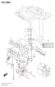 DT9.9A From 00996 -710001 (P36-)  2017 drawing SWIVEL BRACKET (DT15A:P81)