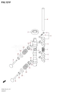 DF15A From 01504F-310001 (P03)  2013 drawing CAMSHAFT (DF20AR:P03)