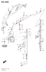 DF200AP From 20003P-510001 (E01 E40)  2015 drawing FUEL INJECTOR (DF200AP:E01)