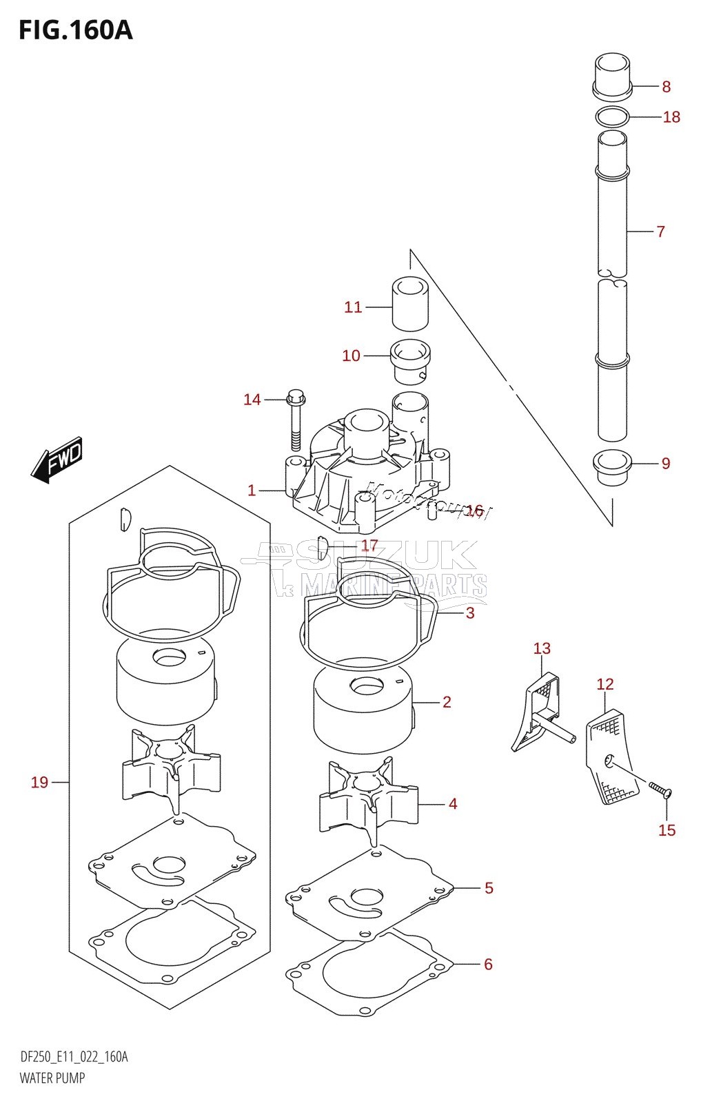 WATER PUMP (E01,E11)