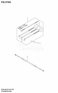 DF25A From 02504F-610001 (P01)  2016 drawing OPT:REMOCON CABLE