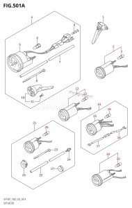 DF140 From 14001F-680001 (E03)  2006 drawing OPT:METER (K2,K3,K4)