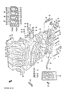 DT140 From 14002-300001 till 305081 ()  1983 drawing CRANKCASE