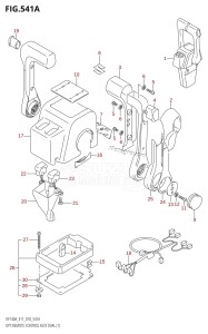 DF140A From 14003F-810001 (E11 E40)  2018 drawing OPT:REMOTE CONTROL ASSY DUAL (1)