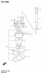 DF325A From 32501F-140001 (E01 E40)  2021 drawing WATER PUMP (023)