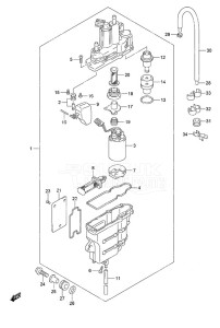 DF 60A drawing Fuel Vapor Separator