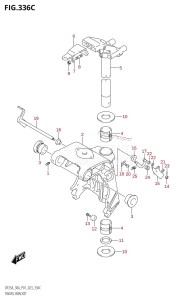 DF25A From 02504F-140001 (P01)  2021 drawing SWIVEL BRACKET (DF25AT,DF30AT)