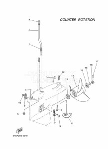 L200AETX drawing LOWER-CASING-x-DRIVE-4