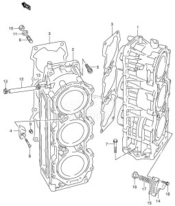 DT150 From 15003-971001 ()  1999 drawing CYLINDER (DT150(S) /​ 200)