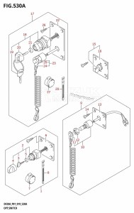 DF20A From 02002F-910001 (P01)  2019 drawing OPT:SWITCH (DF9.9BR,DF9.9BT,DF15AR,DF15AT,DF20AR,DF20AT)