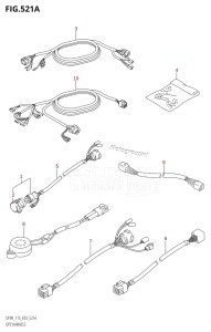 DF115T From 11501F-371001 (E03)  2003 drawing OPT:HARNESS (K1,K2,K3,K4,K5,K6,K7)