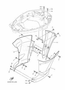 F350AETU drawing BOTTOM-COVER-3