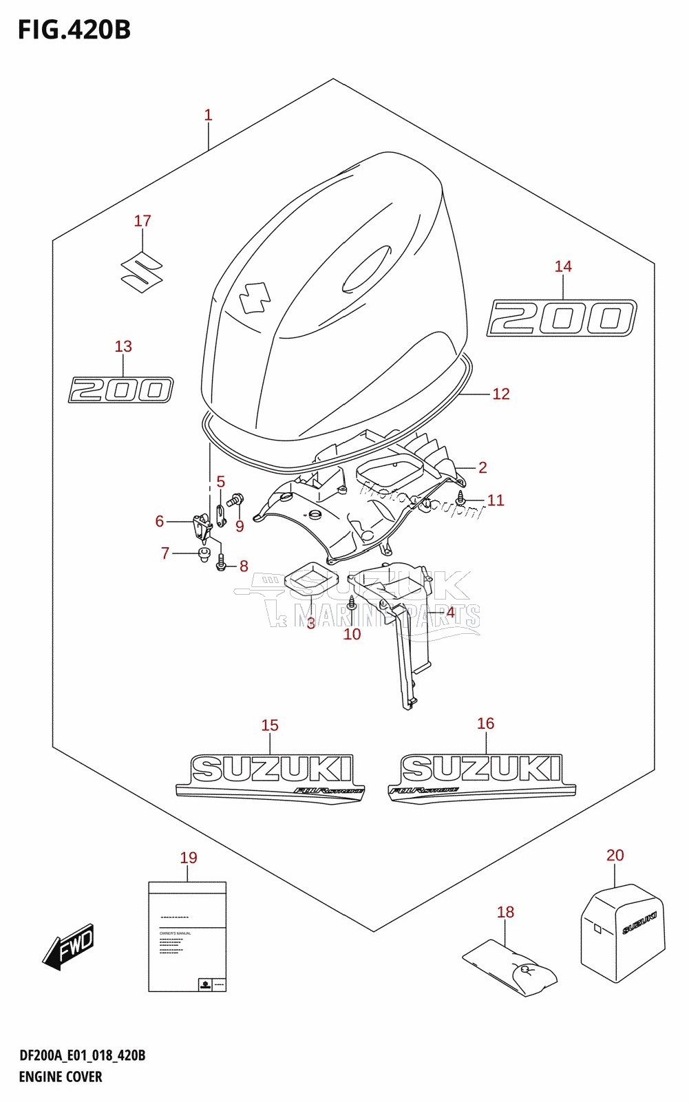 ENGINE COVER (E40)