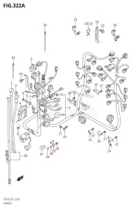 DF250Z From 25001Z-510001 (E01 E40)  2005 drawing HARNESS