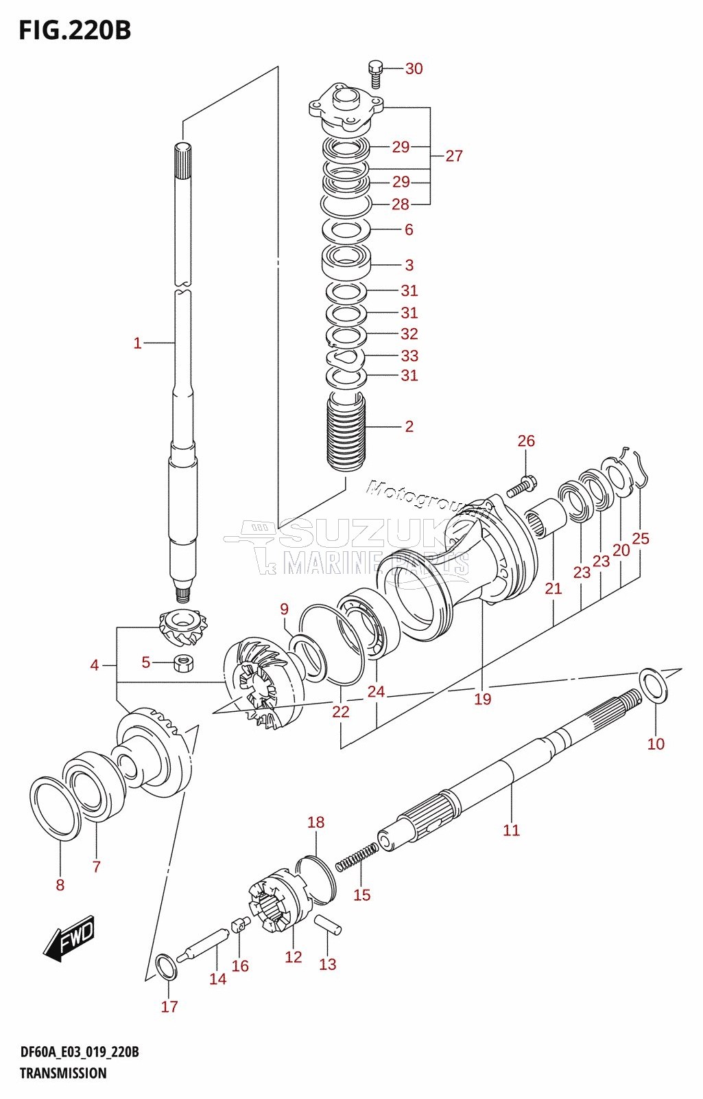 TRANSMISSION (DF50AVT,DF60AVT)