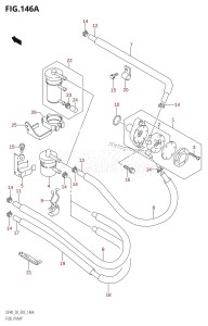 DF50 From 05001F-151001 (E03)  2001 drawing FUEL PUMP