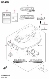 DF9.9B From 00995F-240001 (E03 P03)  2022 drawing ENGINE COVER (DF9.9B)