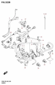 DF20A From 02002F-140001 (E03 P03)  2021 drawing HARNESS (DF9.9BT,DF20AT)