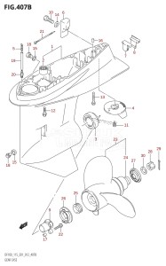 DF115AST From 11504F-040001 (E03)  2020 drawing GEAR CASE (DF100T:E40)